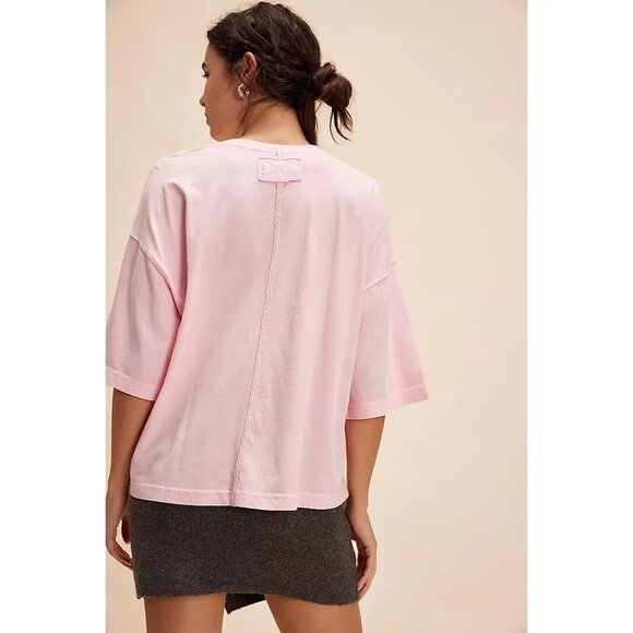 FP Movement by Free People Pink Short Sleeve Tee - Picture 1 of 5